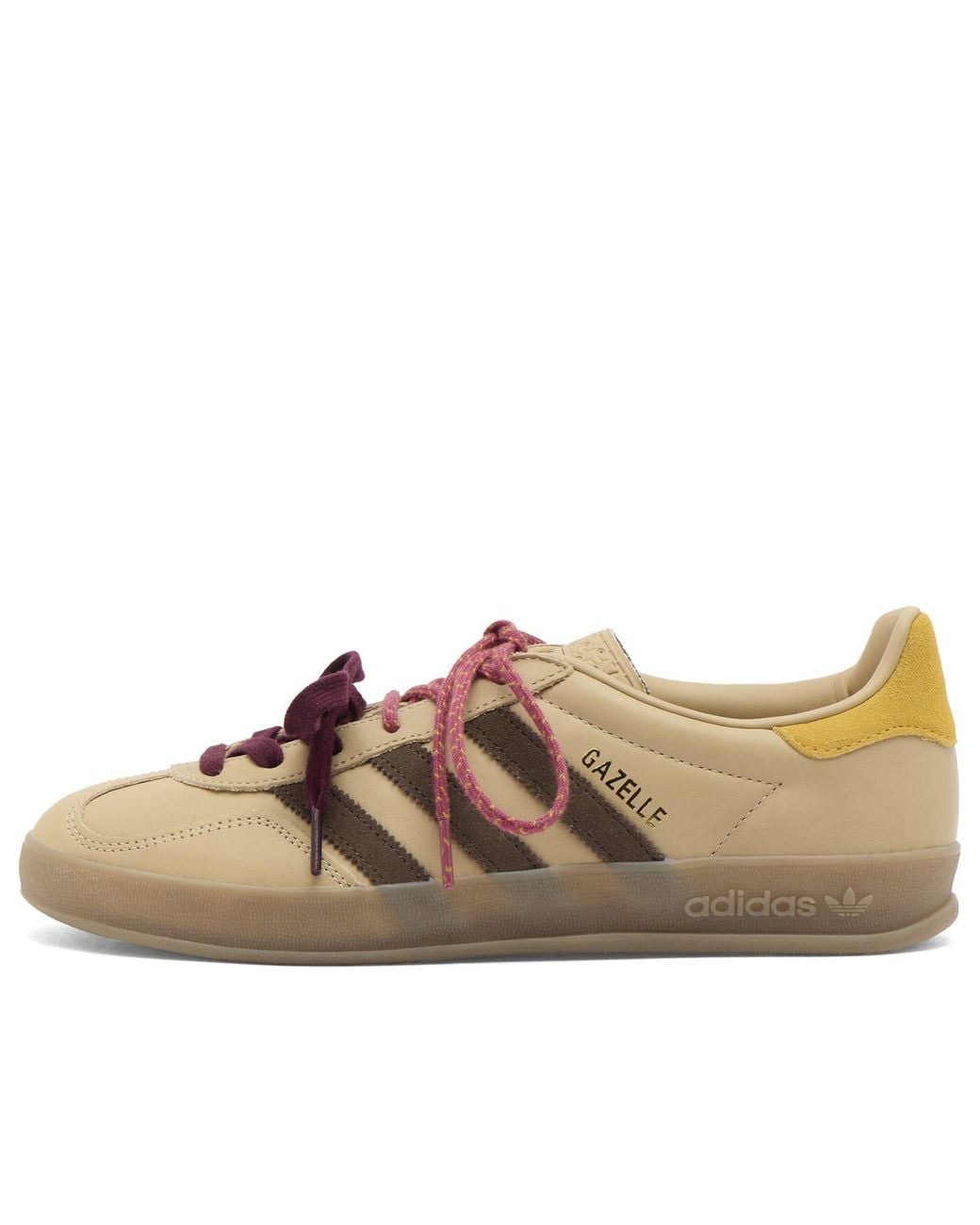 Adidas Brown Gazelle Indoor Double Lace Sneaker