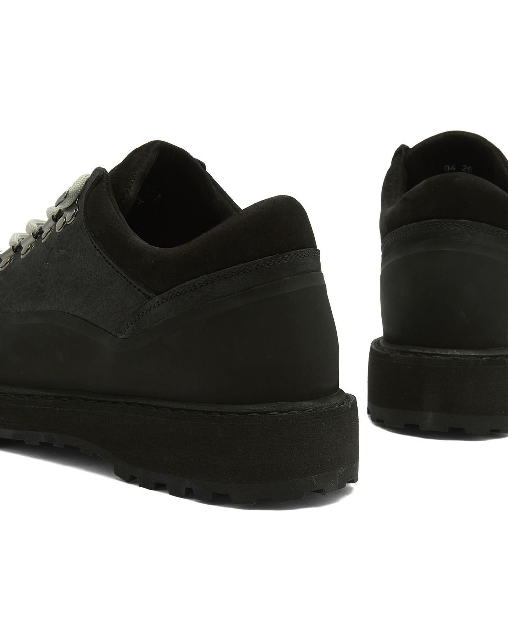 Diemme Black Cornaro Gomma Hiking Shoe for men