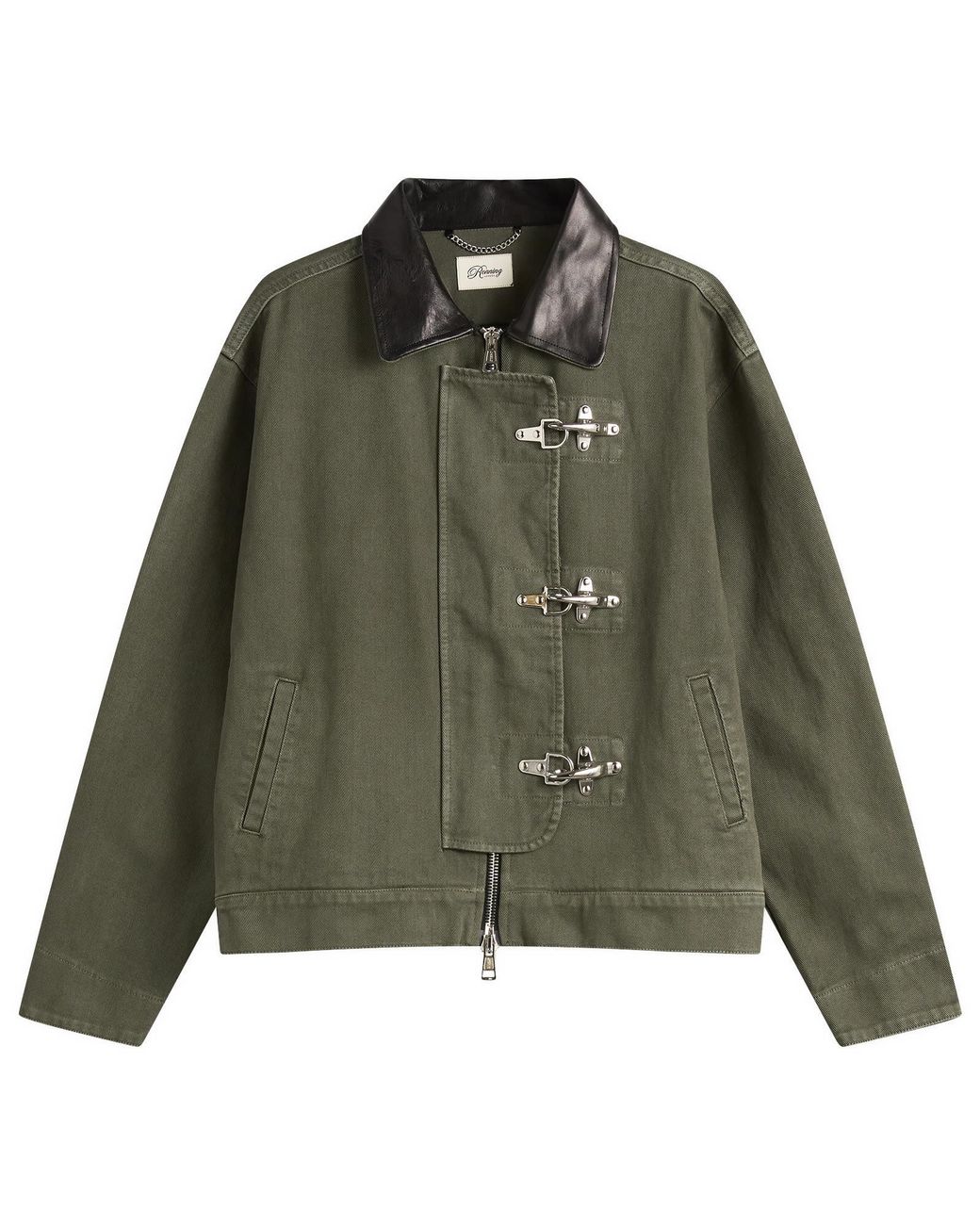 Ronning Green Utility Fireman Jacket for men
