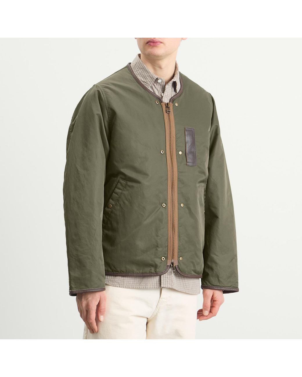 FRIZMWORKS Reversible Ma-1 Jacket in Green for Men | Lyst