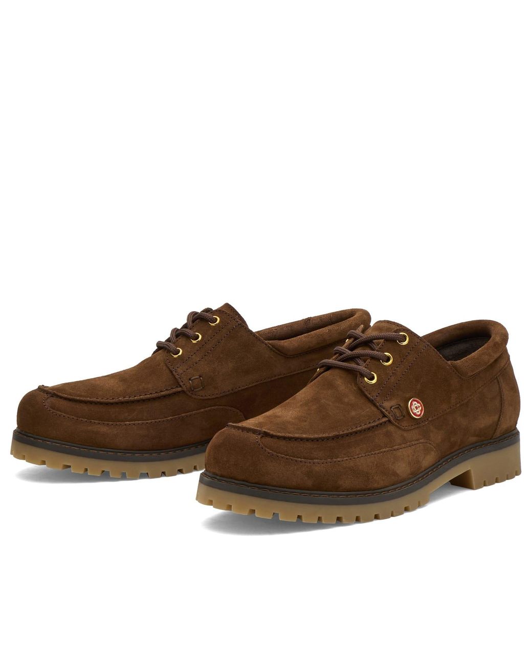 Casablanca Brown Hideki Boat Shoe for men