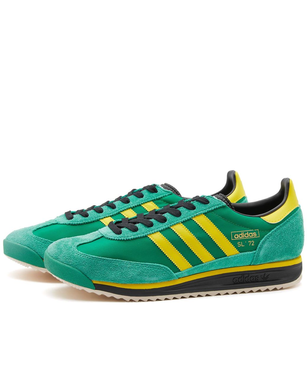 Adidas sl 72 green yellow cheap