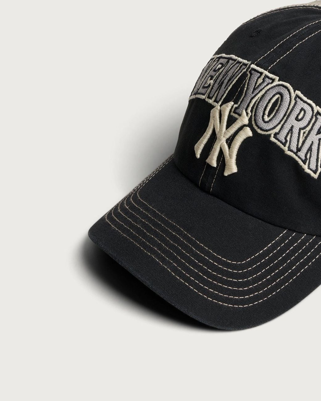 '47 Black Ny Yankees Mesh Clean Up Cap