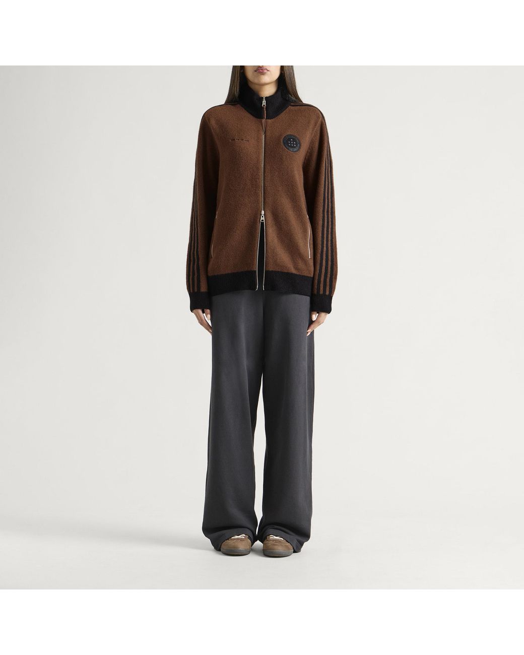 Adidas Brown X Song For The Mute Adi008 Knit Jacket