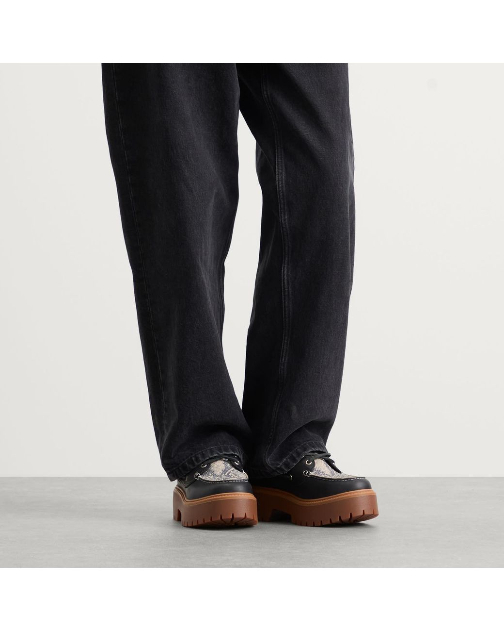 Timberland Blue Stone Street Platform Boat Shoe
