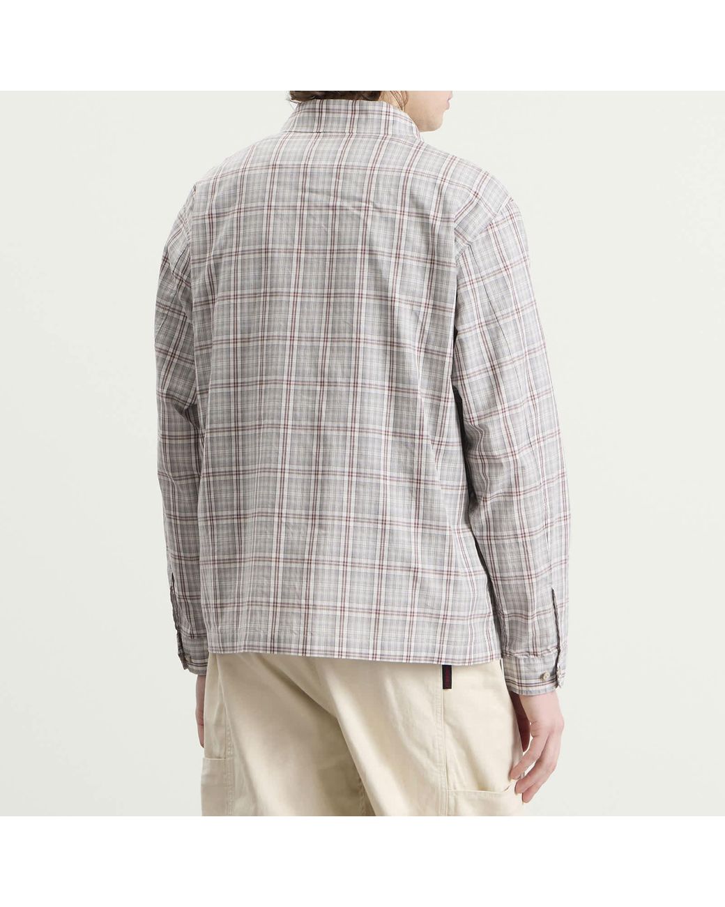 Gramicci Gray Zip-Up Garage Jacket for men