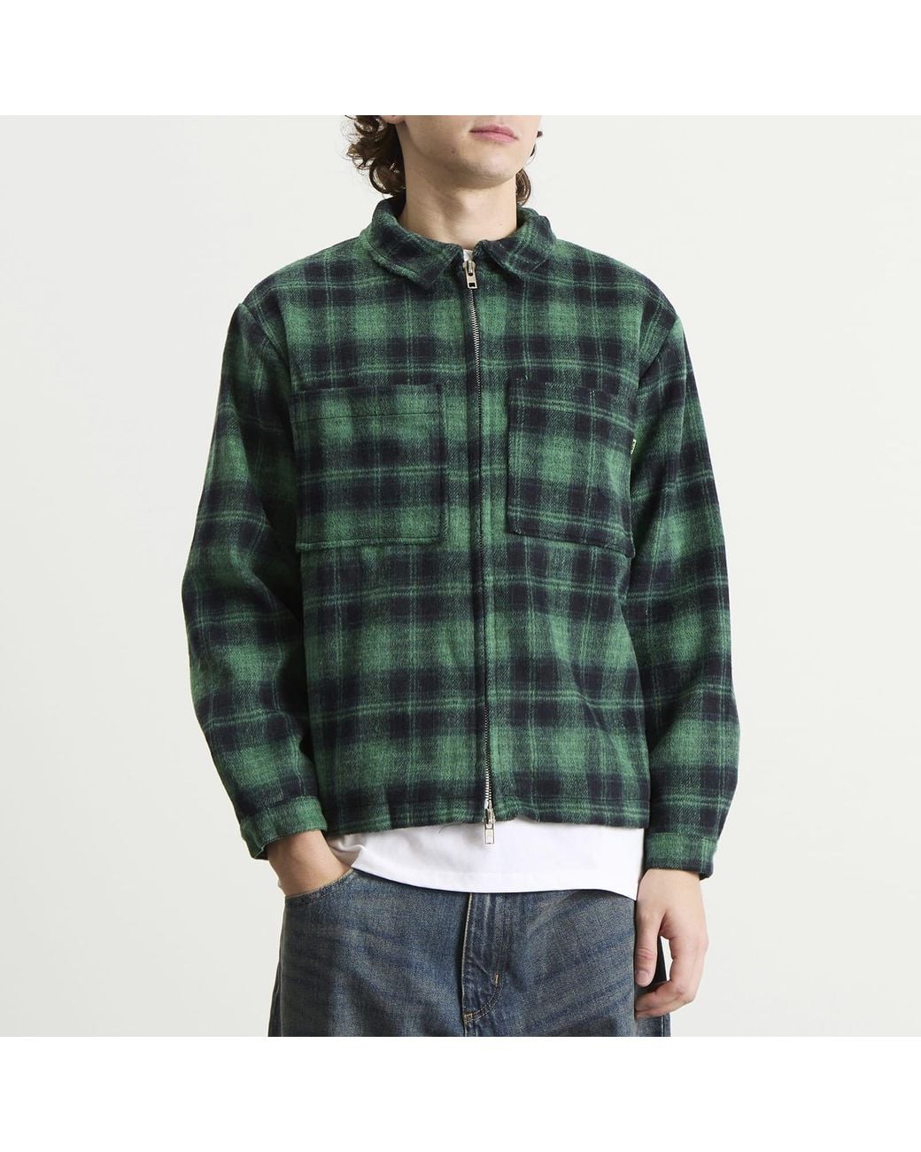 Postalco Green Regiment Overshirt for men