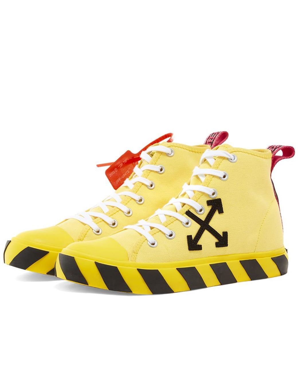 Off white yellow sneakers 2025