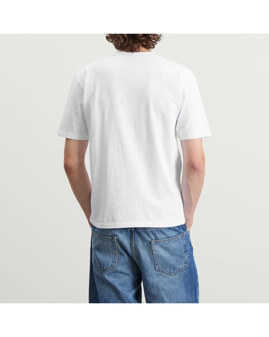 Drake's White Hiking T-Shirt for men