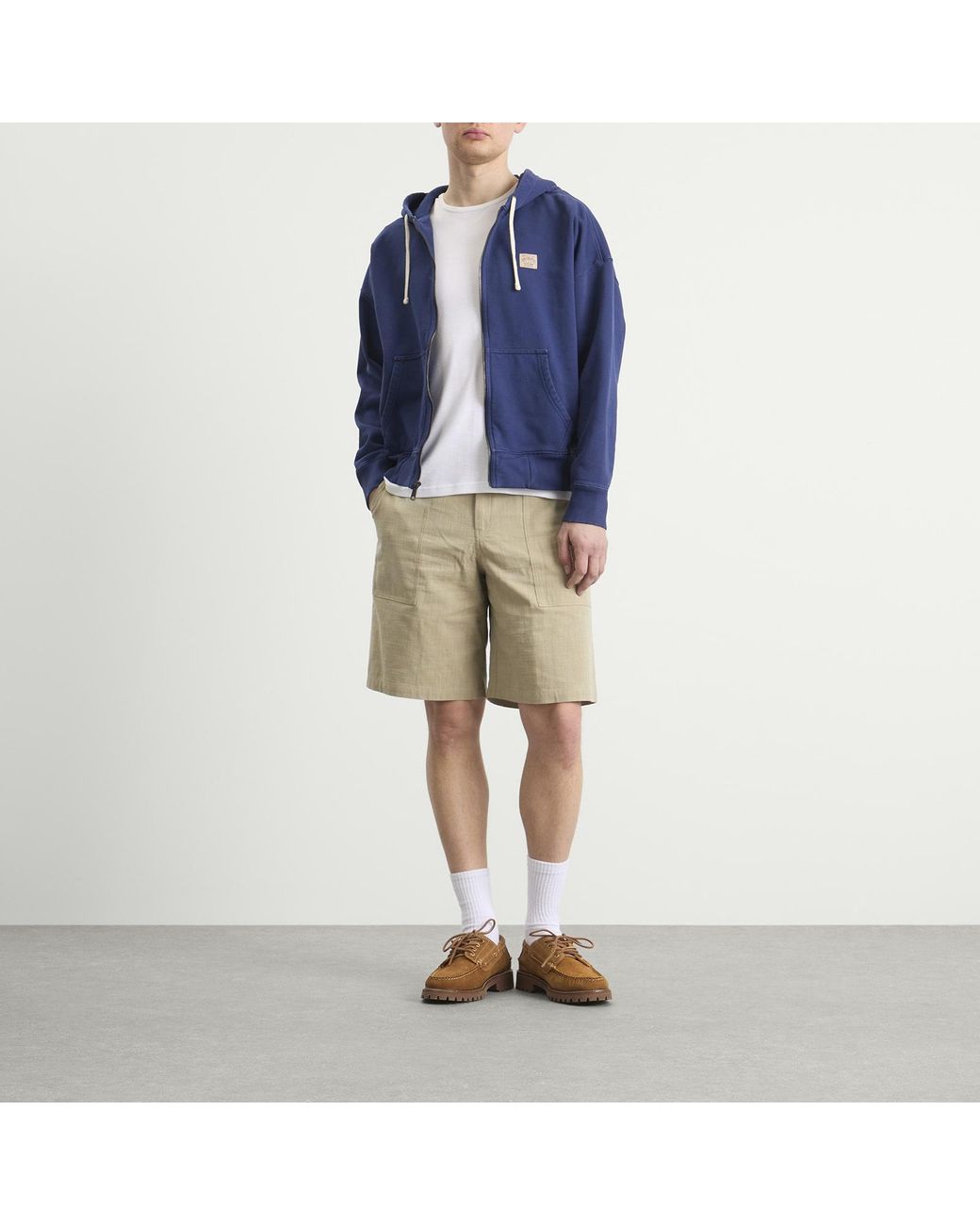 Polo Ralph Lauren Blue Polo Country Zip Hoodie for men