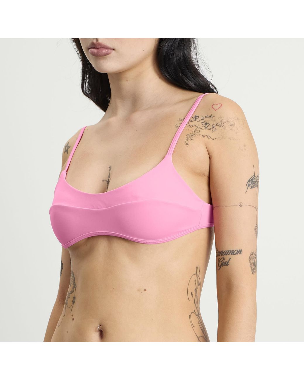 Fruity Booty Pink Bream Bikini Top