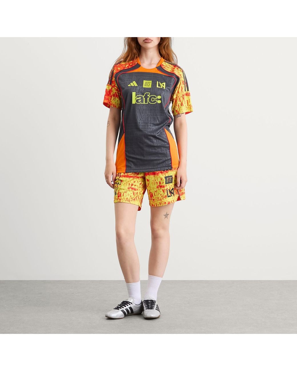 Adidas Yellow Los Angeles Fc Nts Shorts