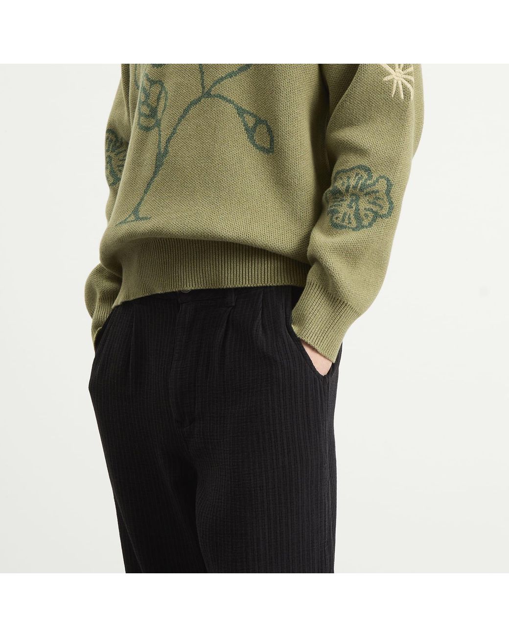 Heresy Black Barrow Trousers for men