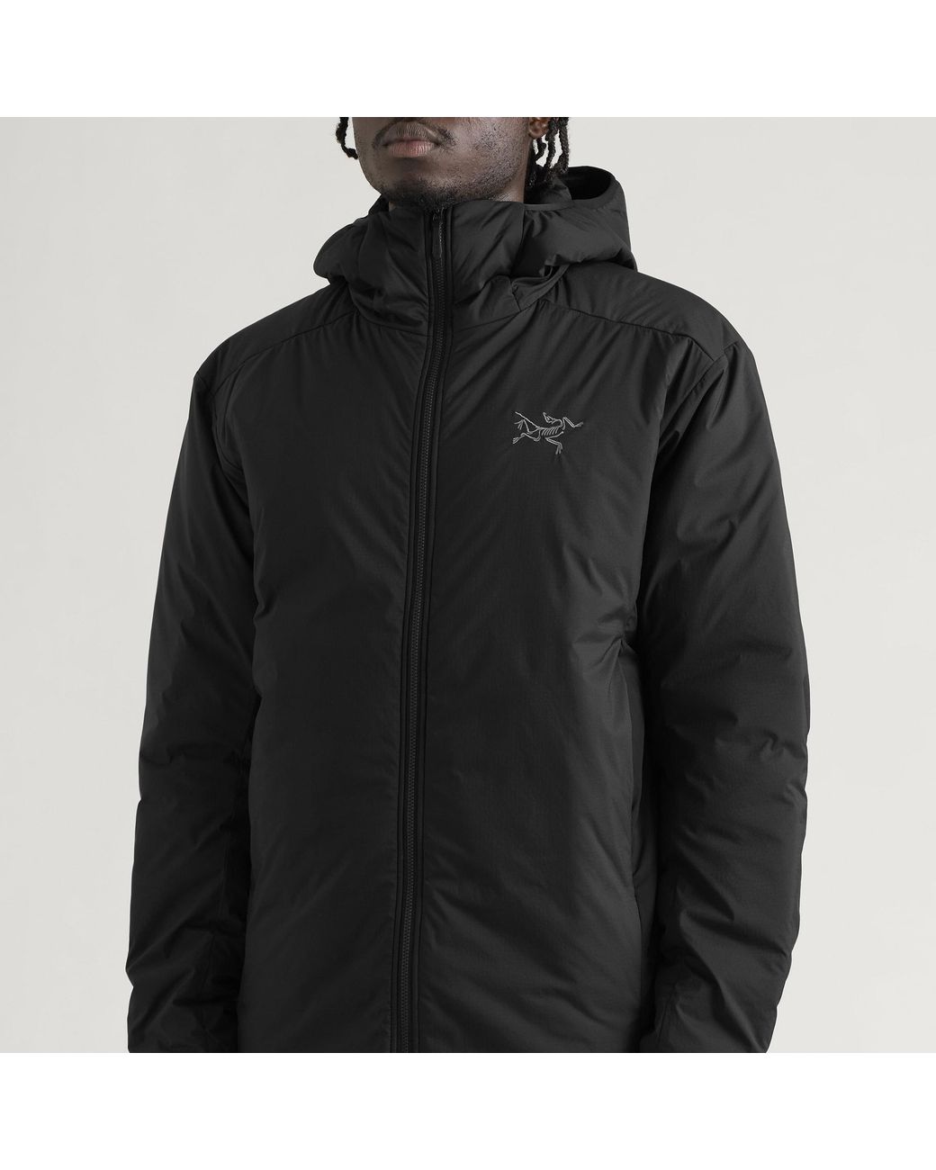 Arc'teryx Black Atom Sv Hooded Jacket for men
