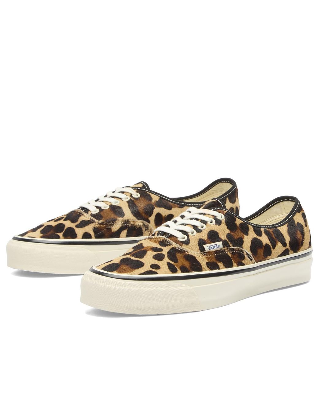Vans Brown Lx Authentic 44 Pony Hair Sneaker