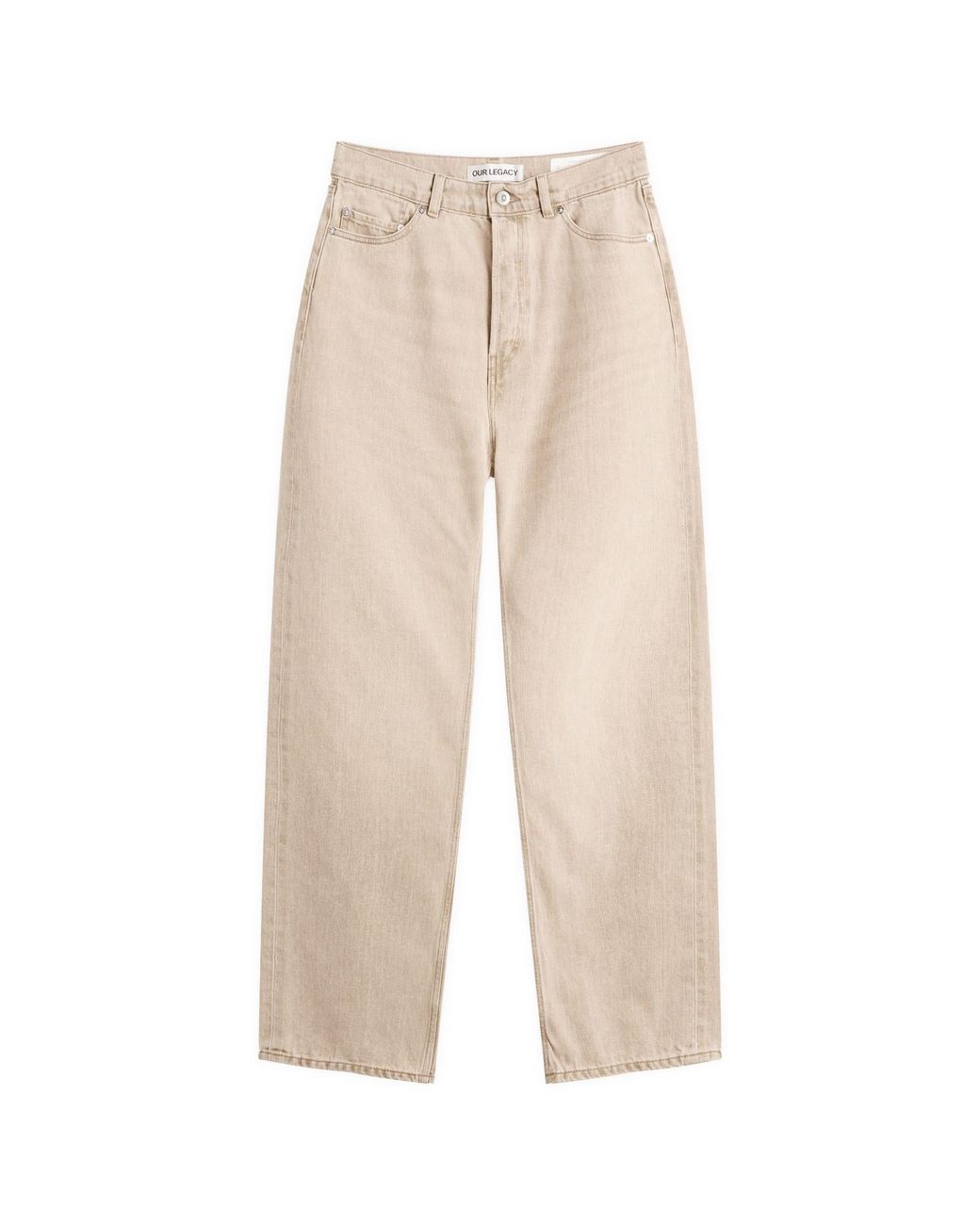 Our Legacy Natural First Cut Jeans for men
