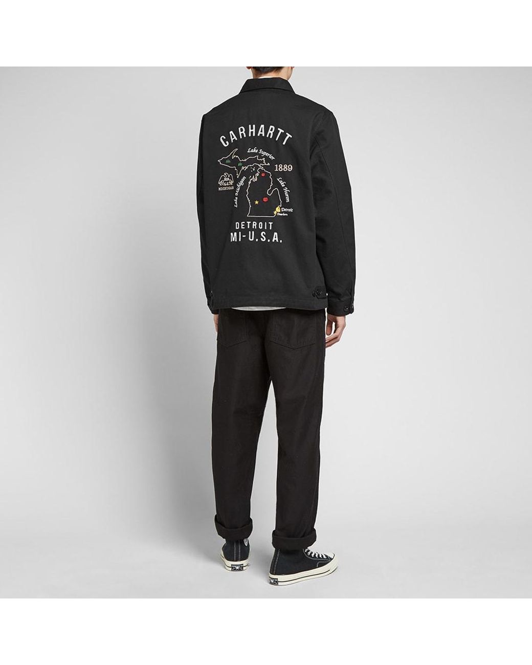 Carhartt WIP Lakes Jacket in Black for Men Lyst