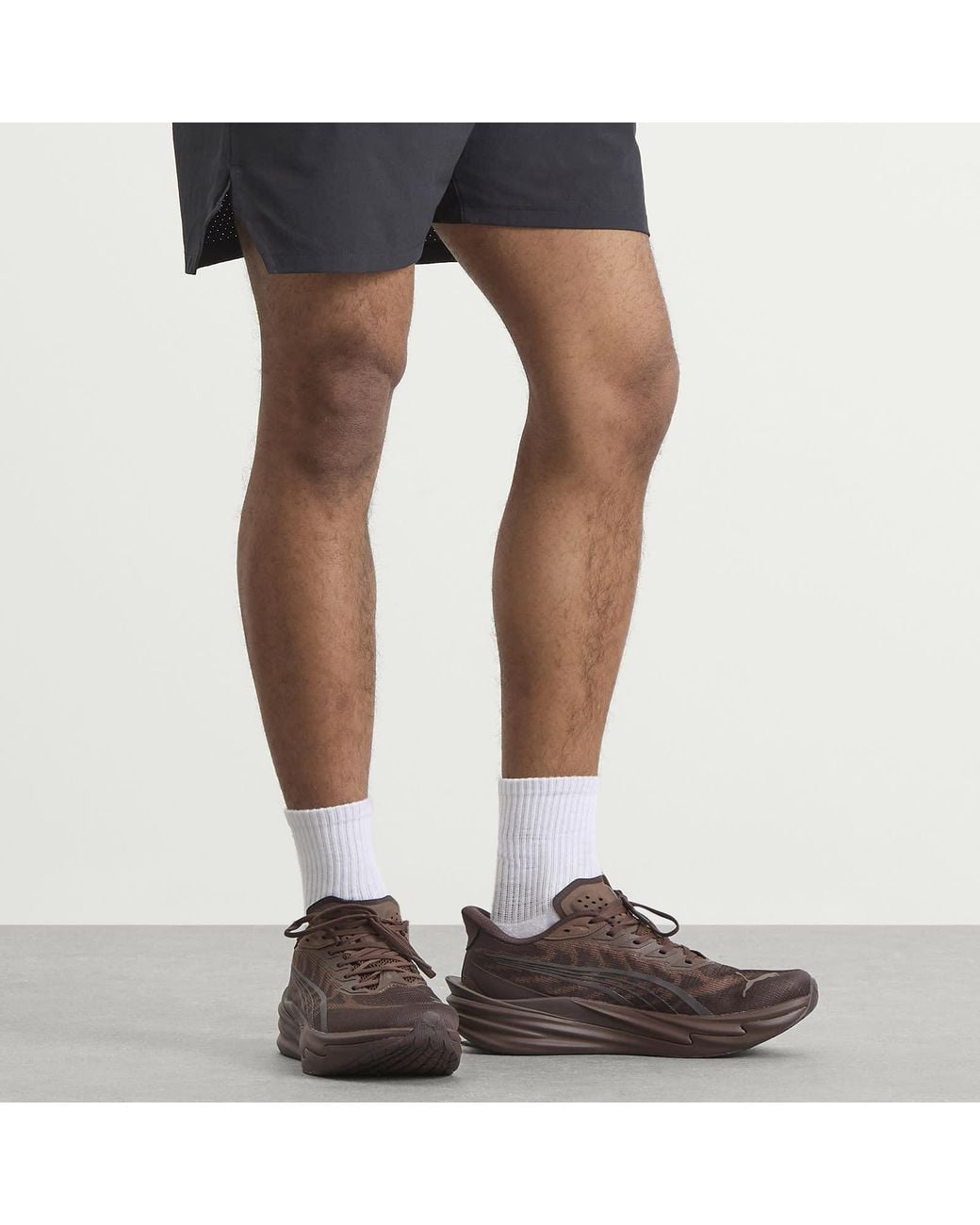 PUMA Brown Deviate Nitro 4 Sneaker for men