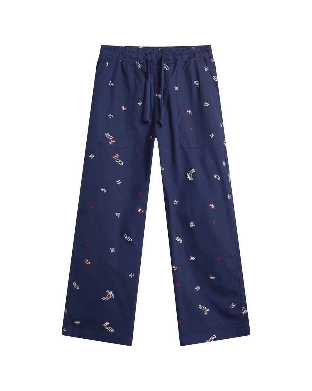 Service Works Blue Paisley Chef Pants for men