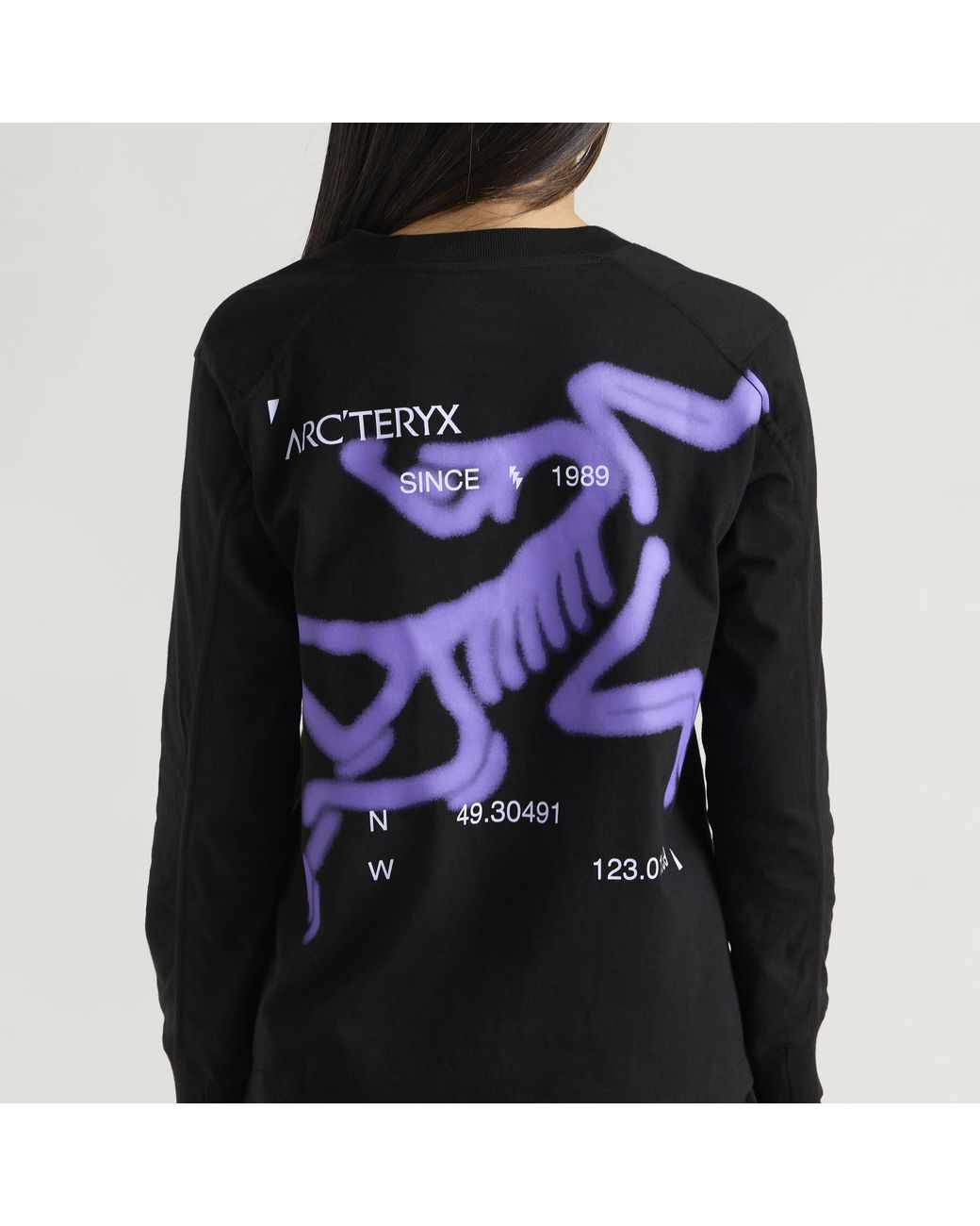 Arc'teryx Black Kragg Cotton Since 1989 Long Sleeve T-Shirt