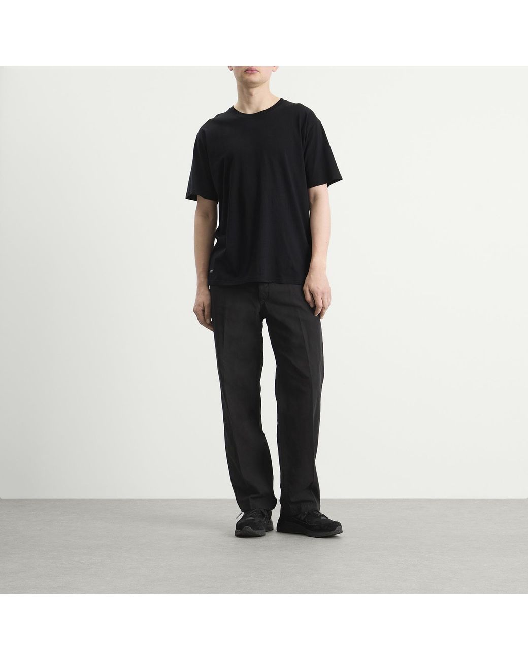 (w)taps Black Skivvies 3-Pack Tee for men