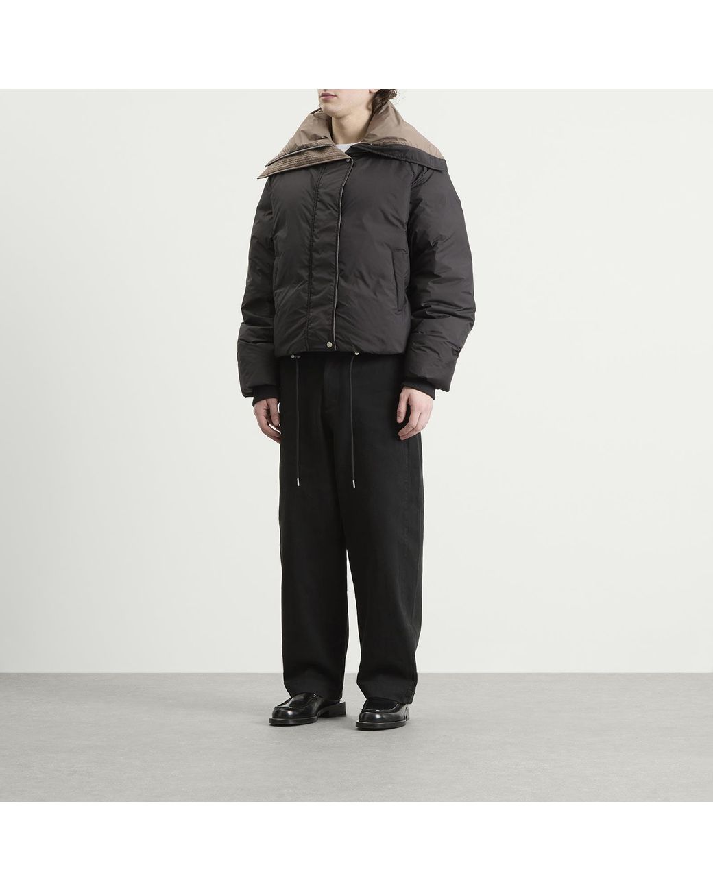 Entire studios Black Kelly Padded Jacket for men