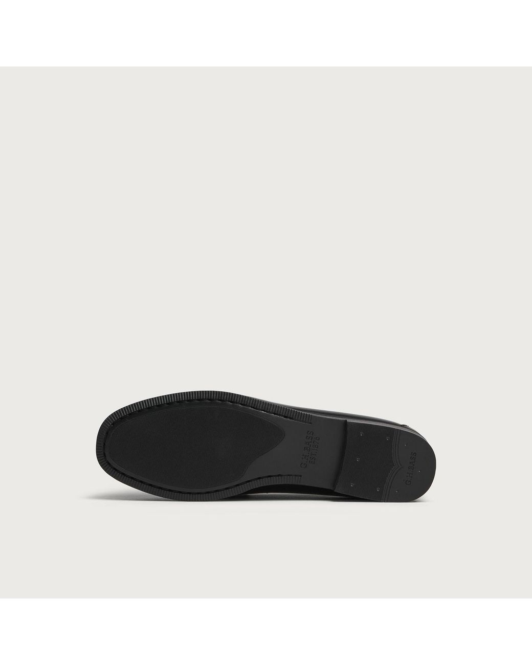 G.H.BASS Black Easy Weejun Penny Velvet Loafers