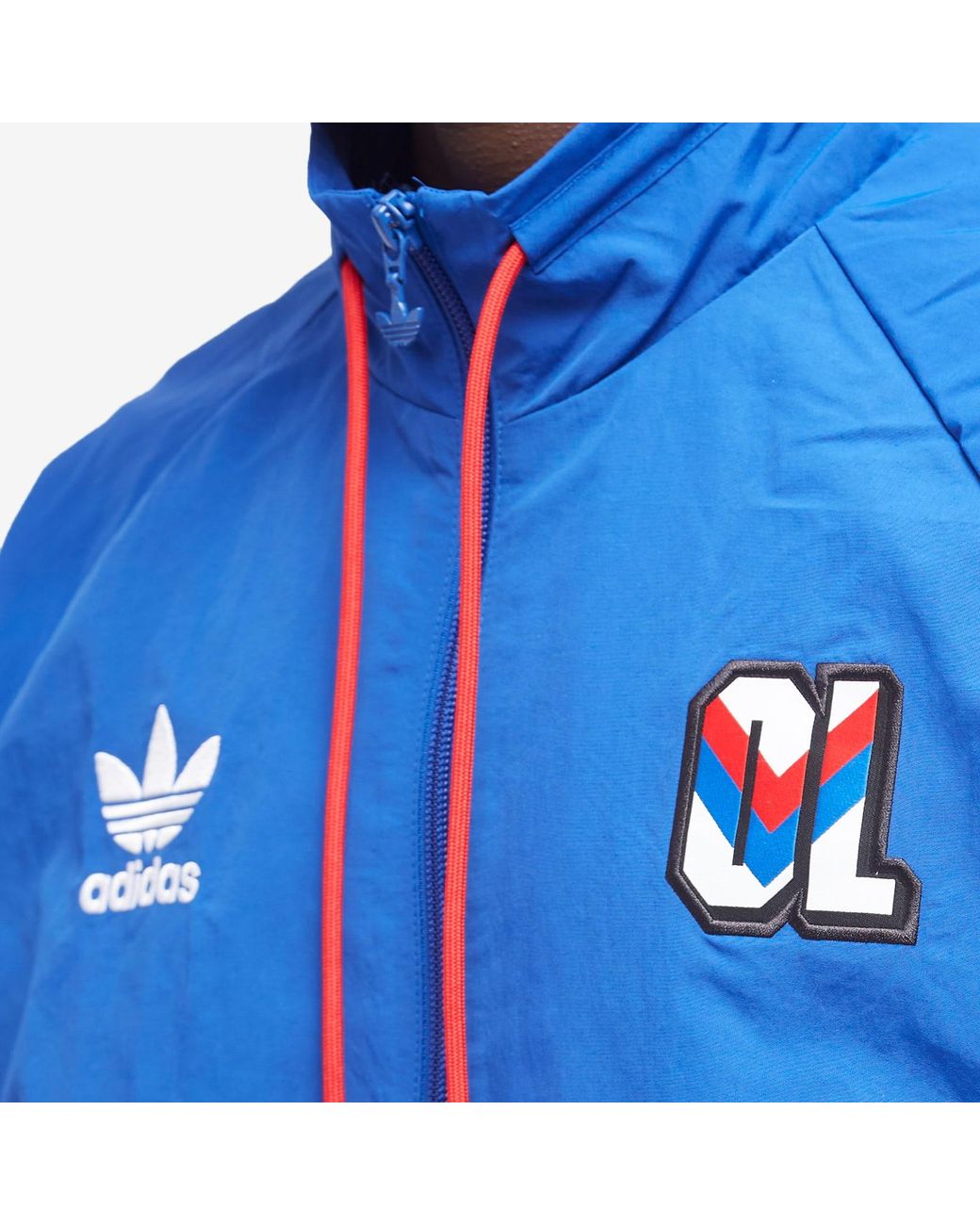 ウェア adidas Olympique Lyonnais OG 95-96Jersey Adidas Men's Olympique Lyonnais OG 95-96 Jersey in White adidas