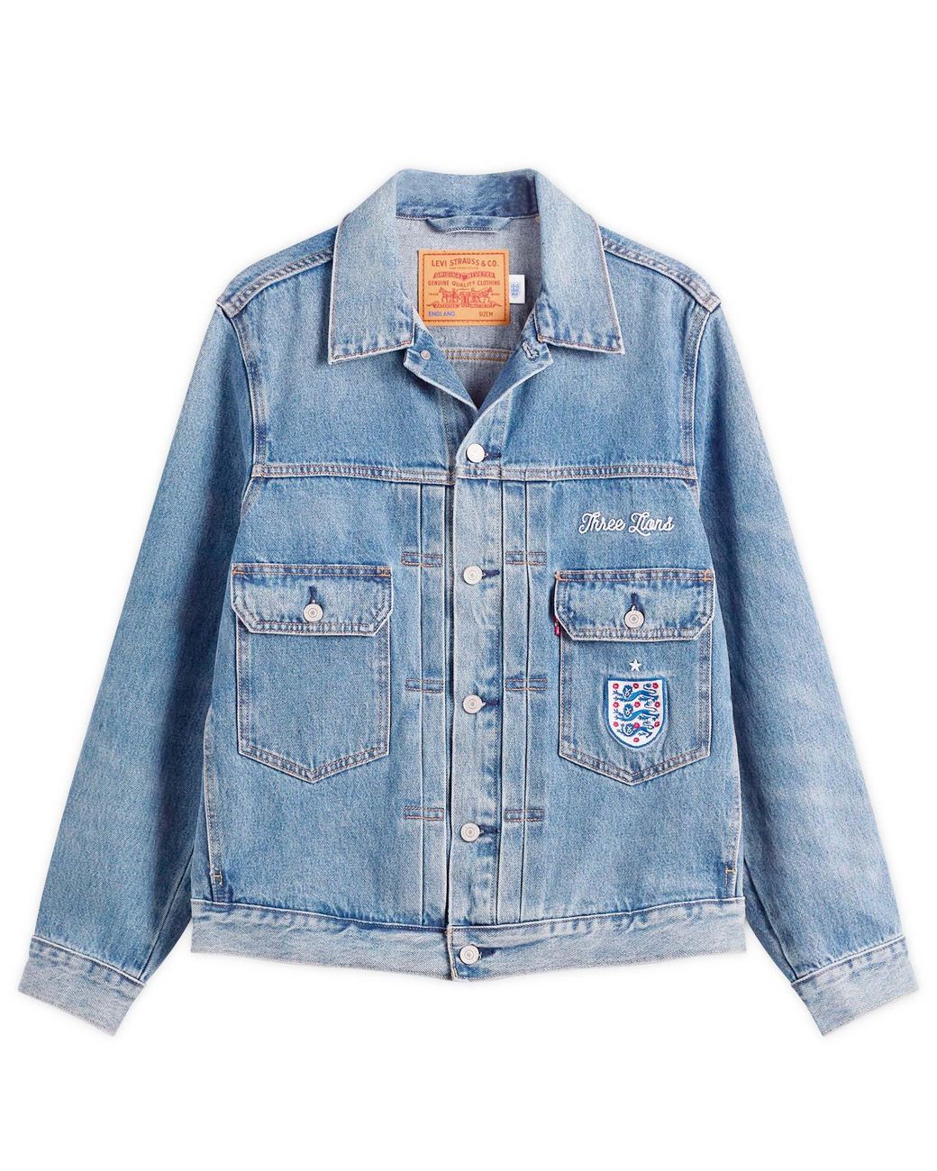 Levi's Blue England Type Ii Jacket for men