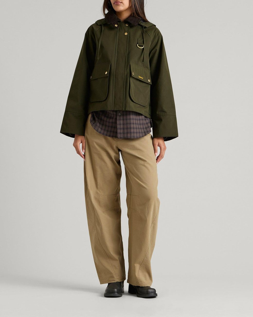 Barbour Green Terrington Showerproof Jacket