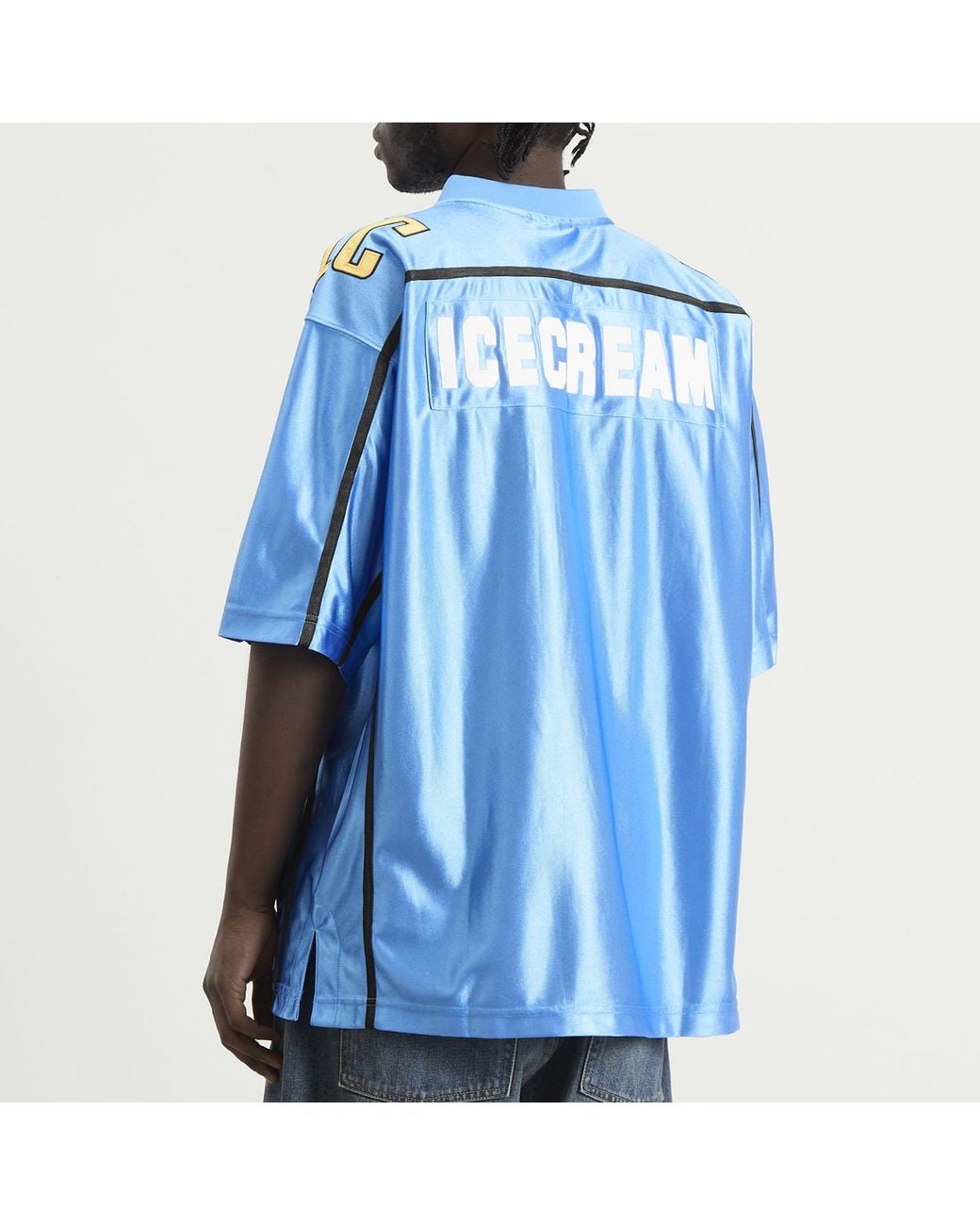 ICECREAM Blue Ic Football Shirt for men