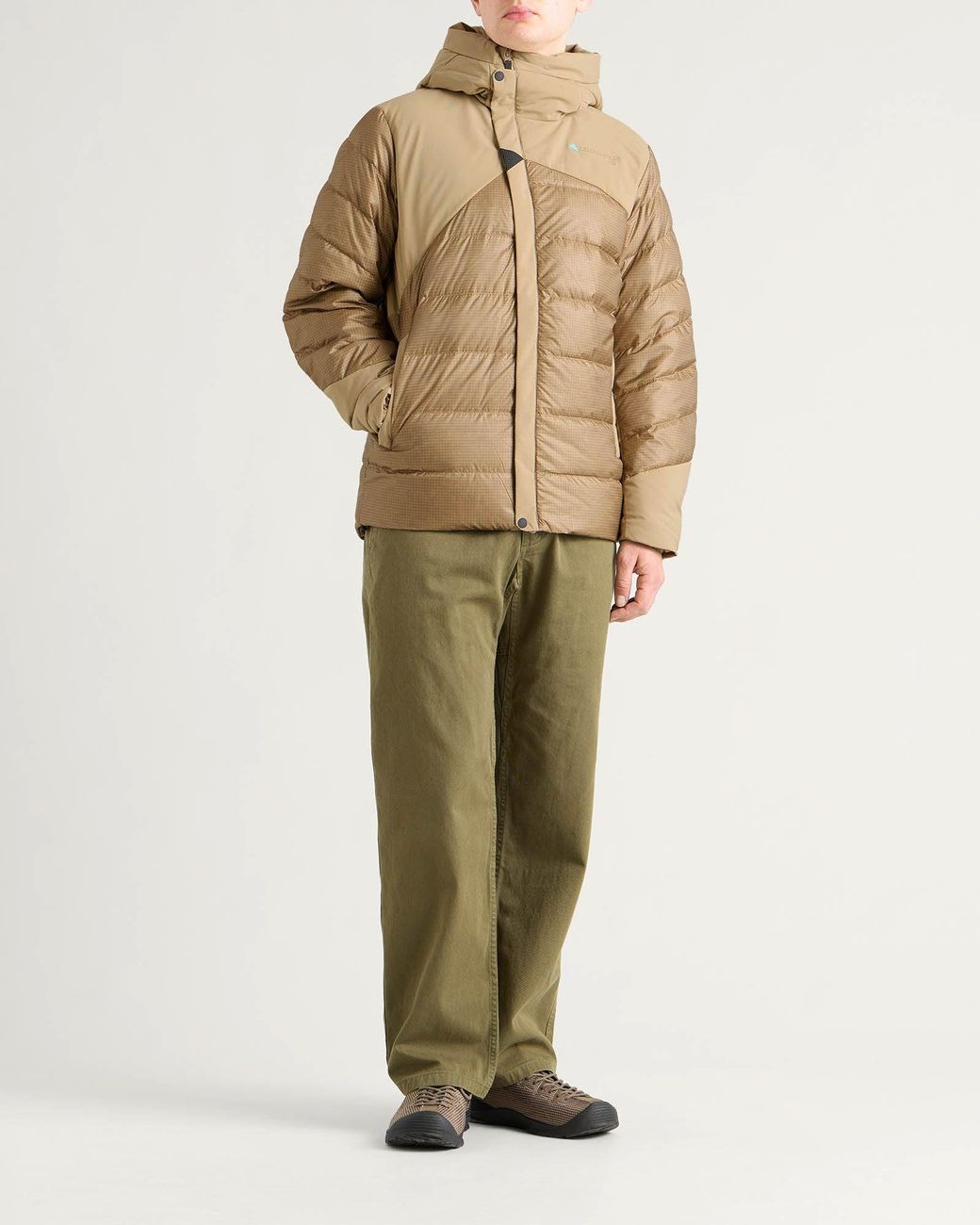Klattermusen Natural Rå Hooded Down Jacket for men