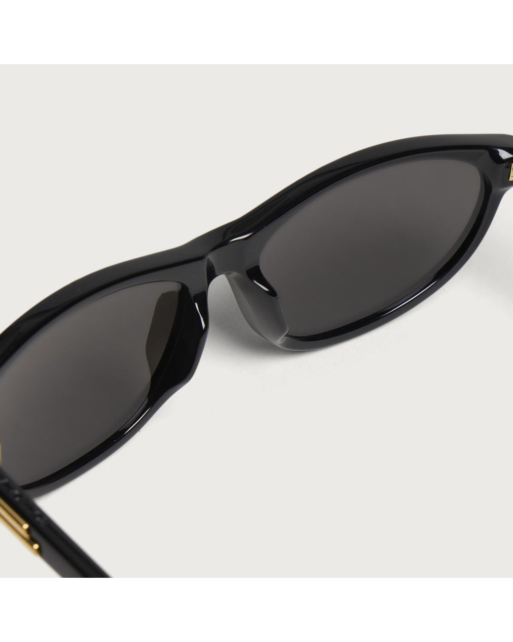 Bottega Veneta Black Bottega Veneta Bv1497S Slim Ribbon Sunglasses