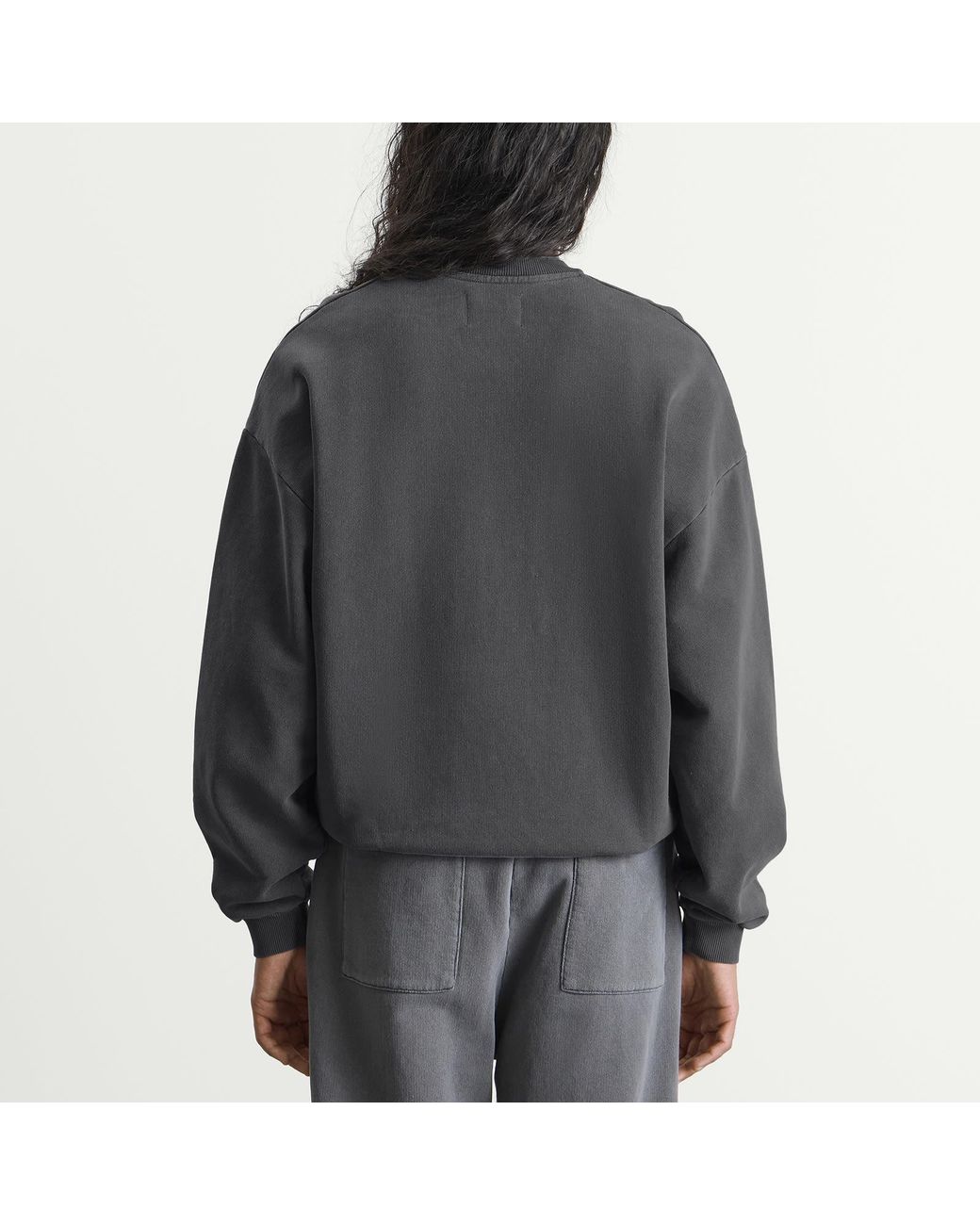 MKI Miyuki-Zoku Gray Uniform Crewneck for men