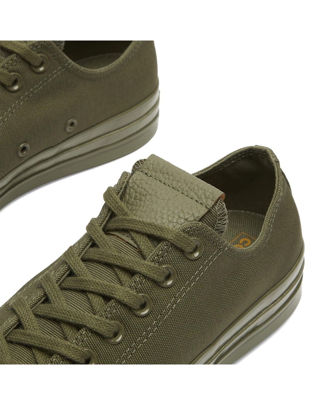 Converse Green Chuck Taylor 1970S Monochrome Ox Sneaker for men