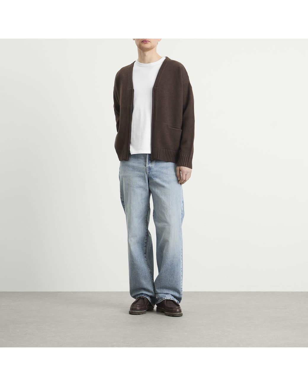 WTAPS Palmer Zip Cardigan in Brown for Men | Lyst