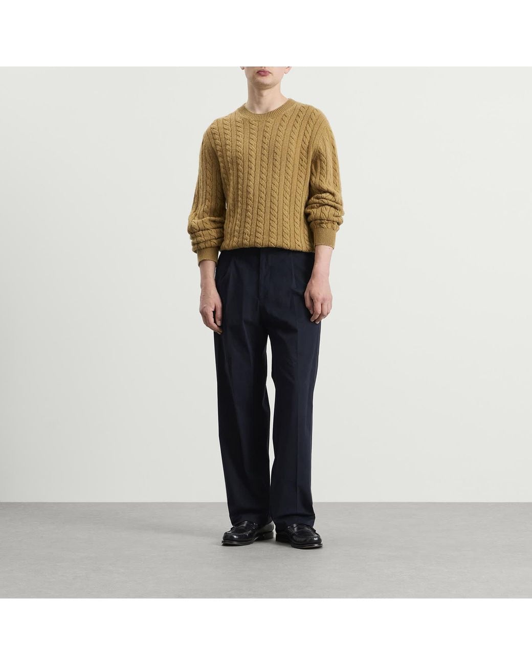 A.P.C. Green Stendhal Pullover for men