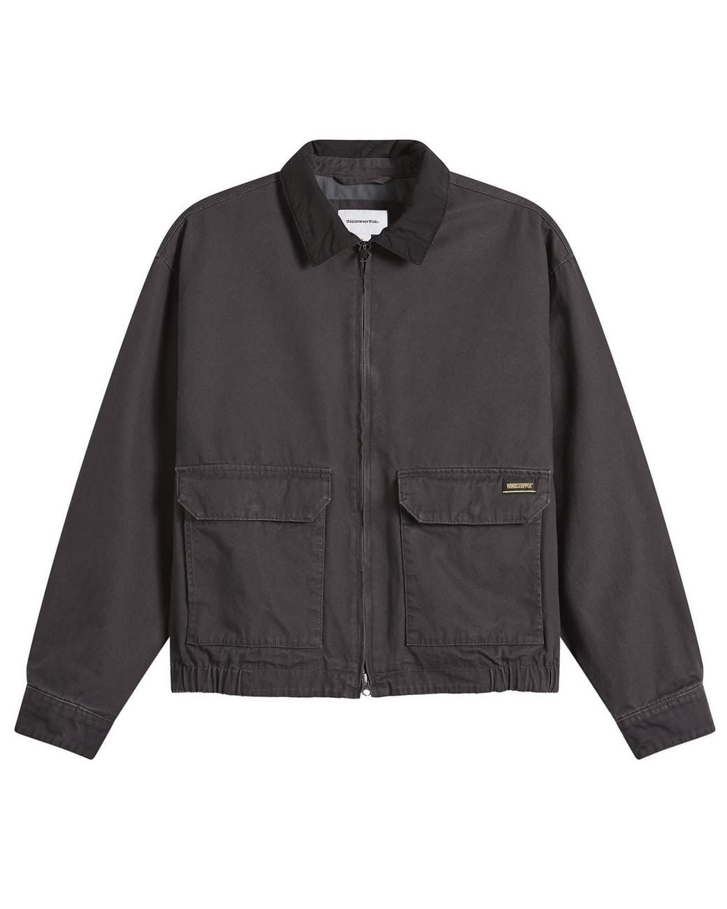 Thisisneverthat Black Windstopper 2L Utility Jacket for men