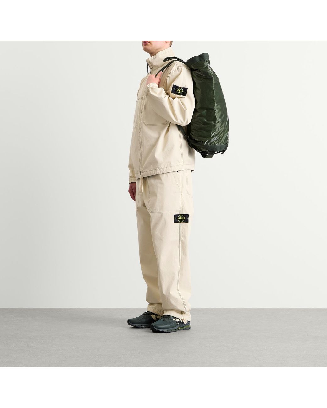 Stone Island Green X New Balance Bag for men