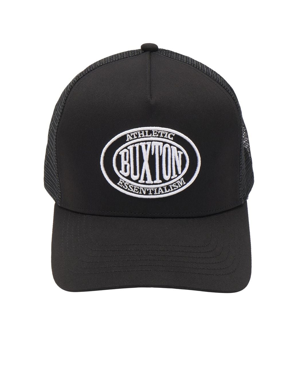 Cole Buxton Black Crest Trucker Cap