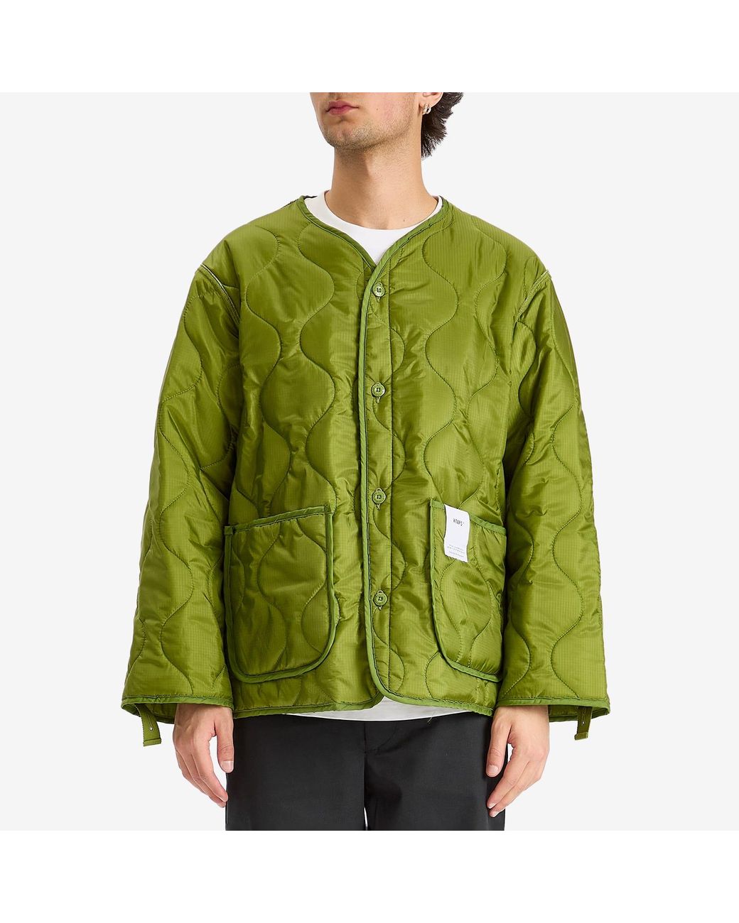WTAPS Nylon Ripstop Liner Jacket in Green for Men | Lyst