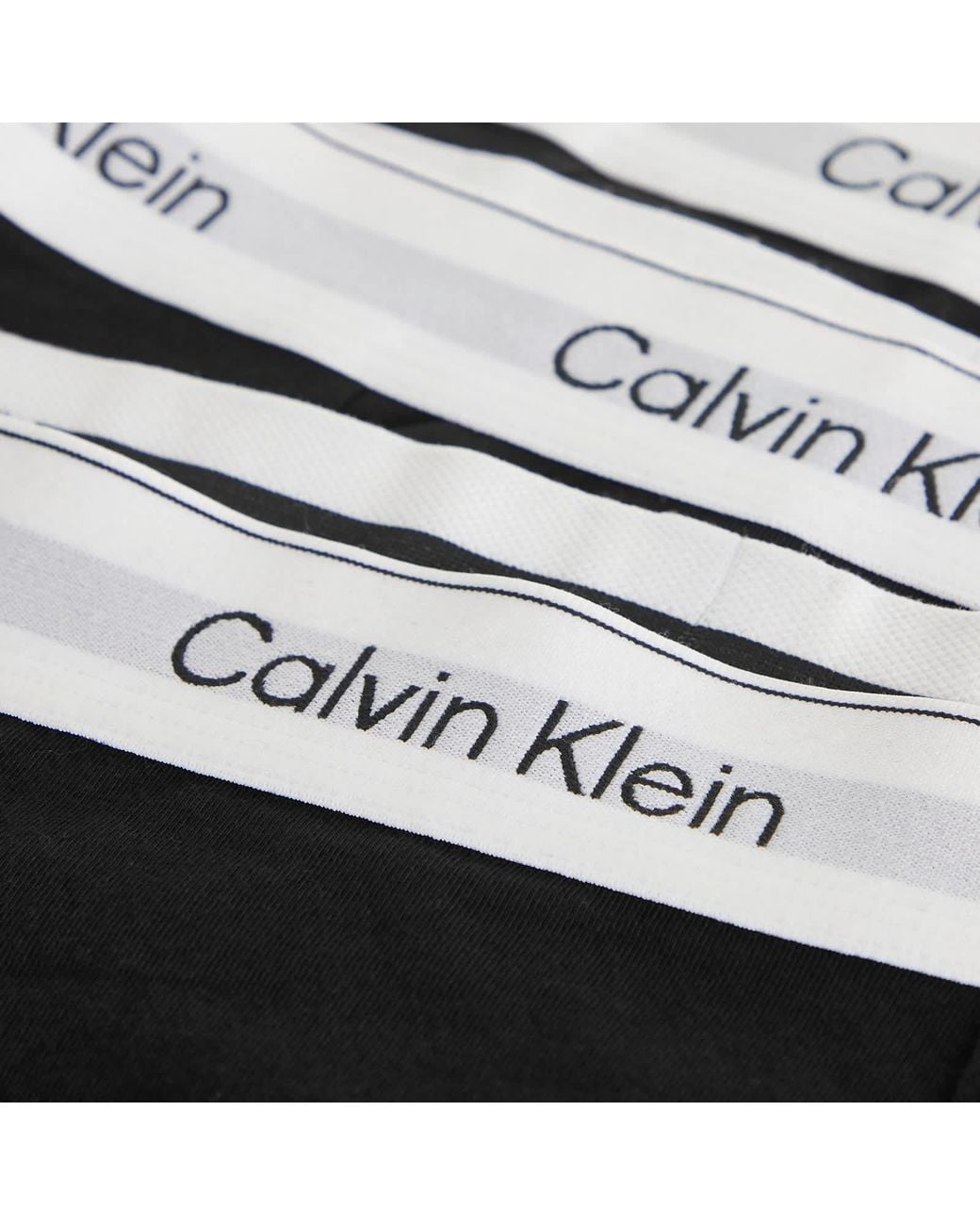 Calvin Klein Icon Relaxed Dart Trunk in Black for Men | Lyst