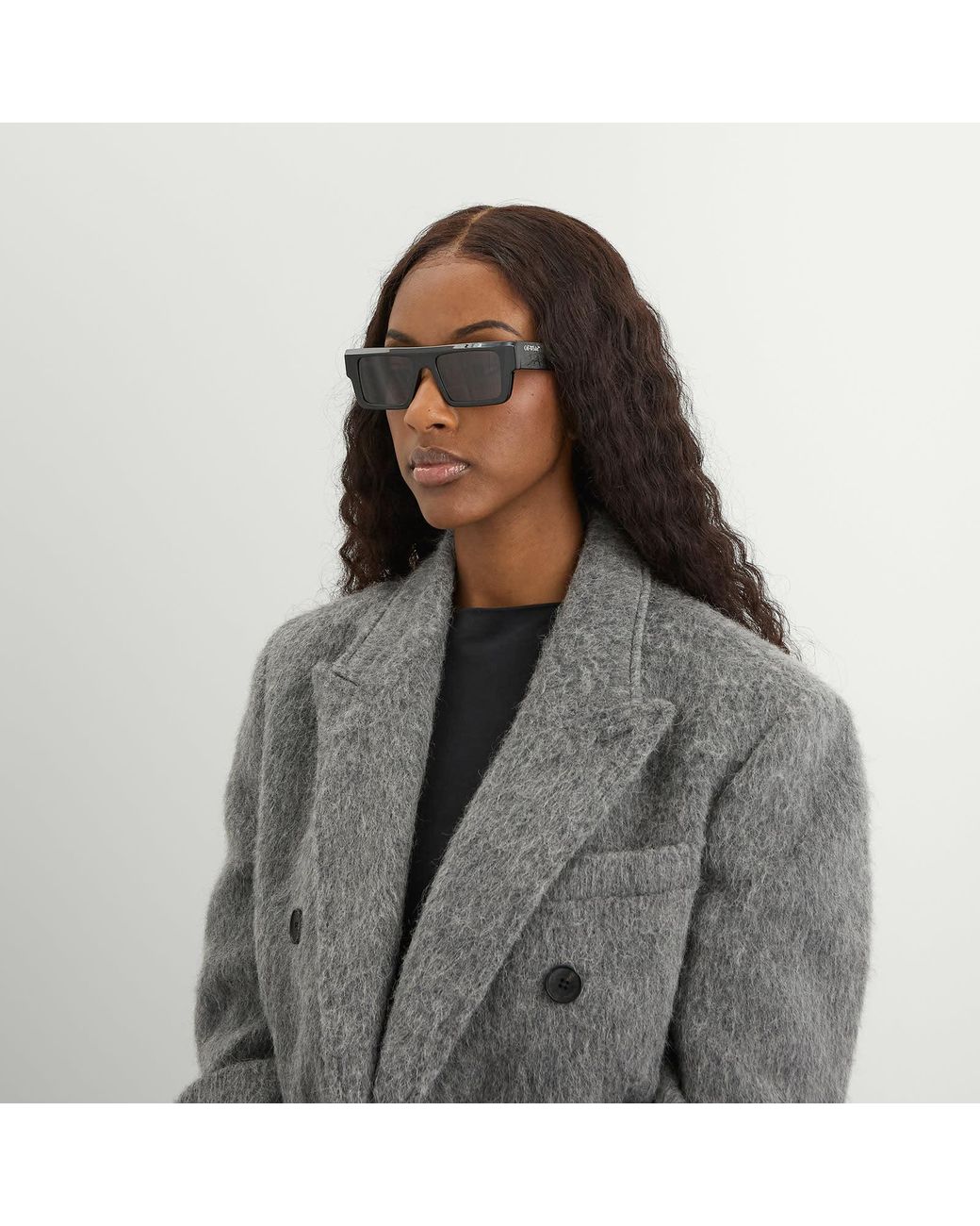 Off-White c/o Virgil Abloh Gray Minneapolis Sunglasses