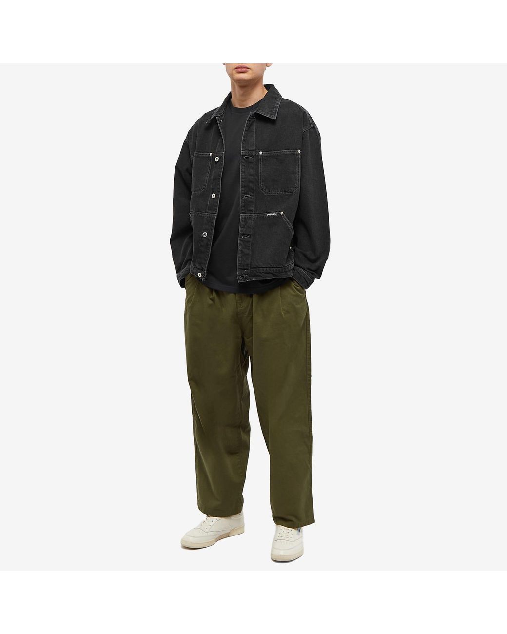 POLAR SKATE Patrik Denim Jacket in Black for Men | Lyst