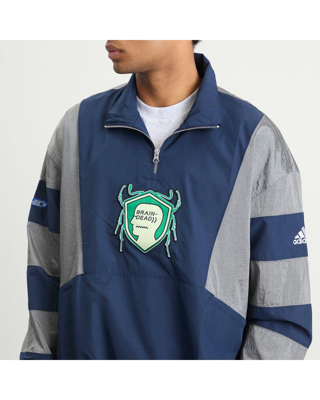 adidas X Brain Dead Track Top in Blue for Men | Lyst