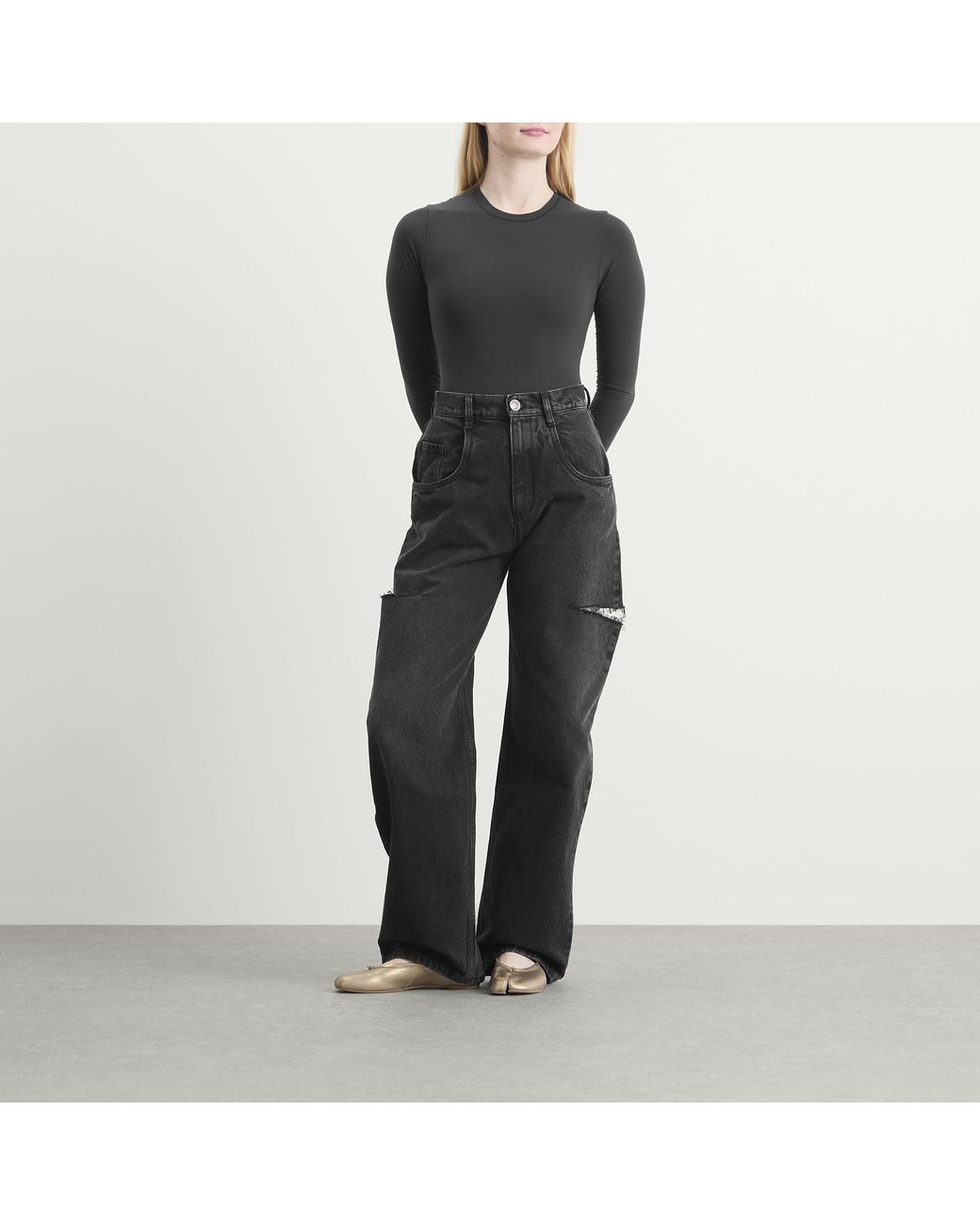 Maison Margiela Gray 5-Pocket Pant