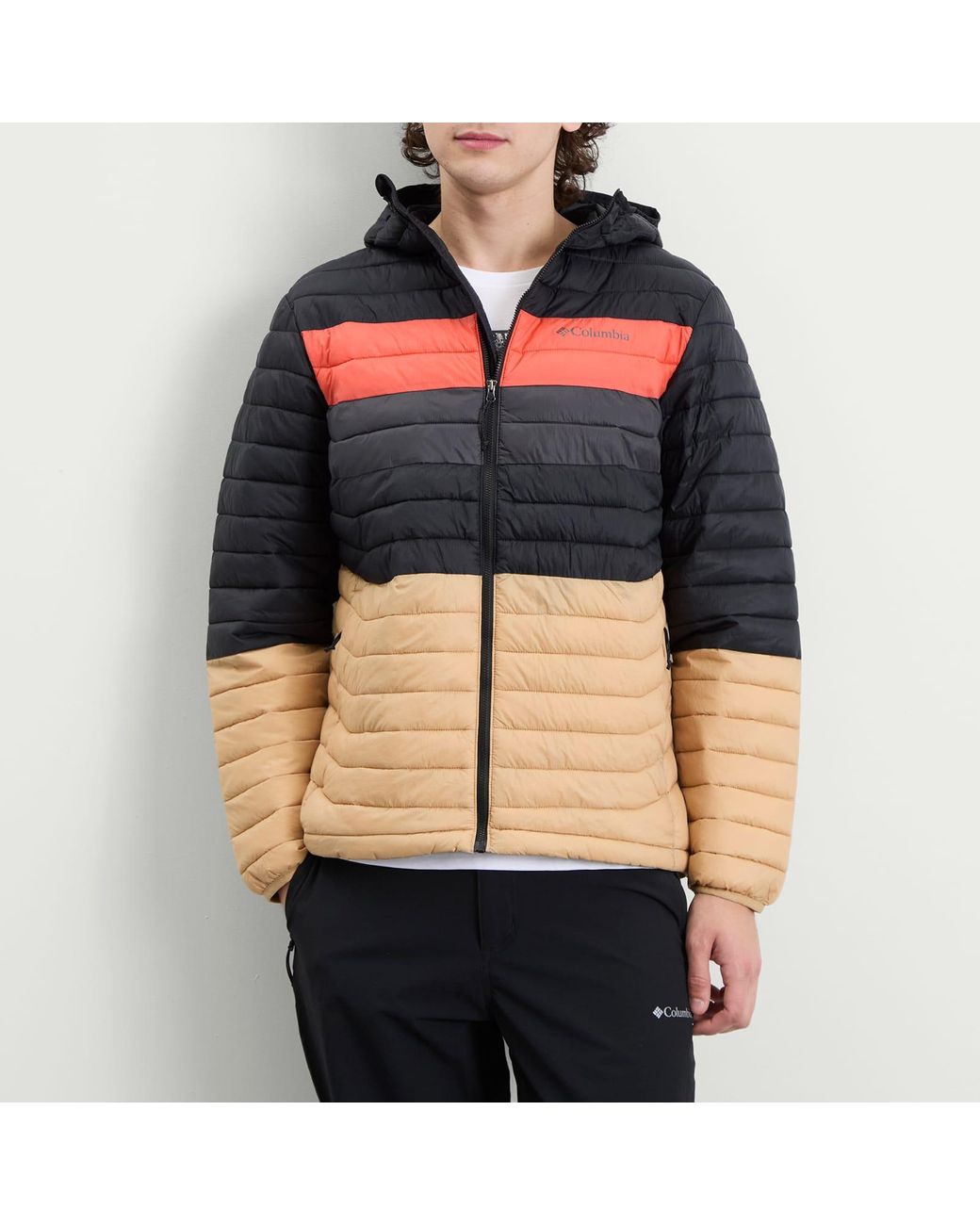Columbia Black Powder Pass Hooded Jacket for men