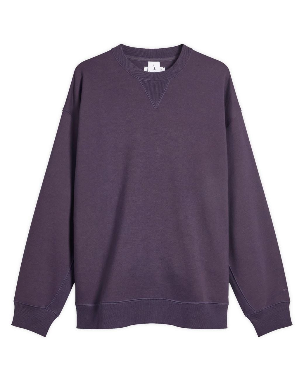 Nike Purple Wool Classics Wool Sweatshirt