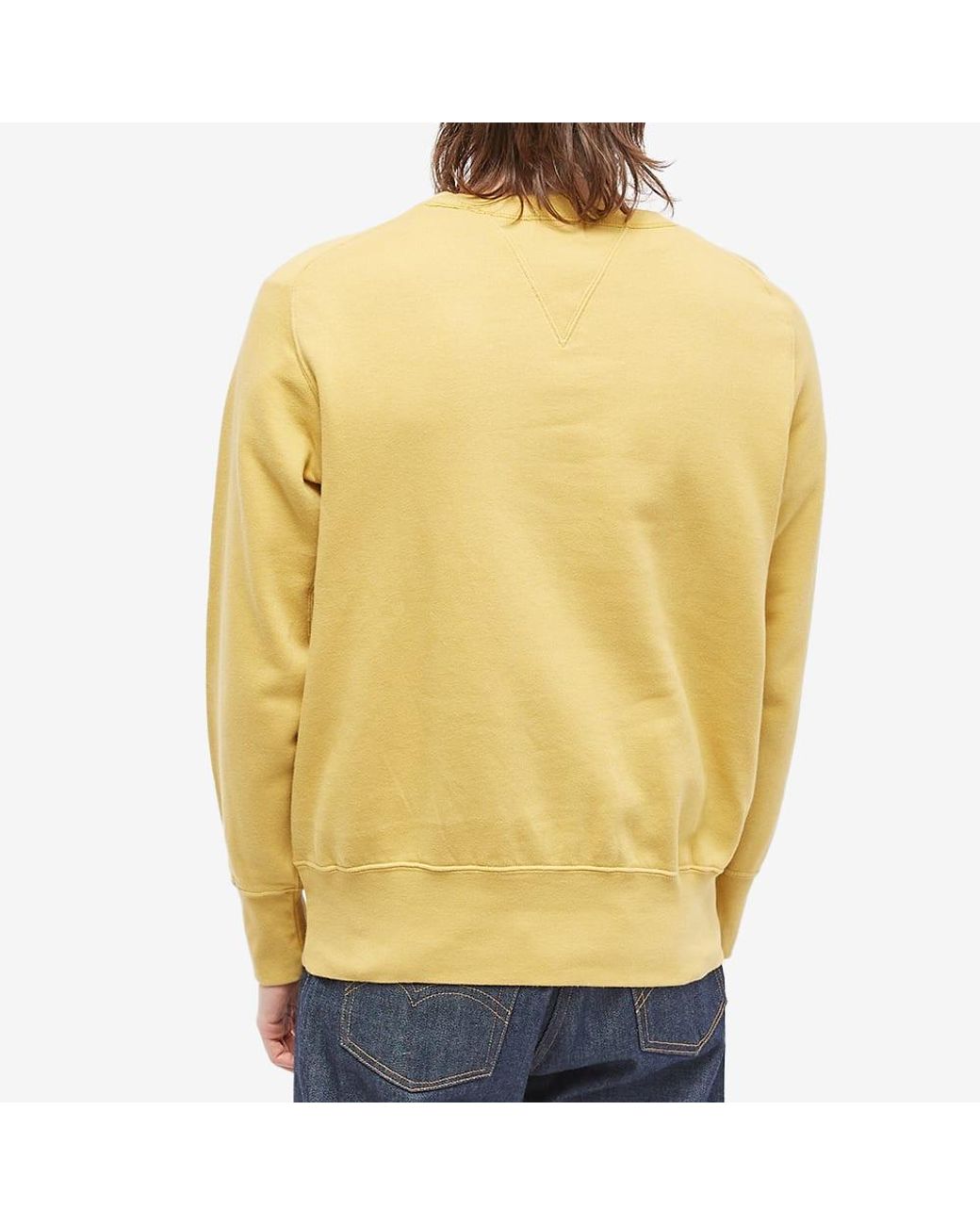 Levi's Vintage Clothing Bay Meadows Sweatshirt in Yellow for Men | Lyst