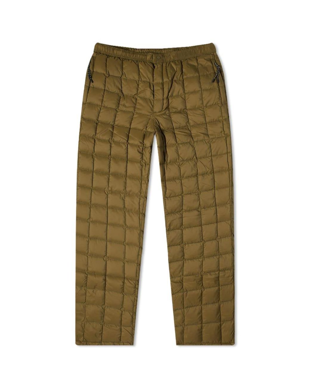 Taion Mountain Down Pant In Green For Men | Lyst